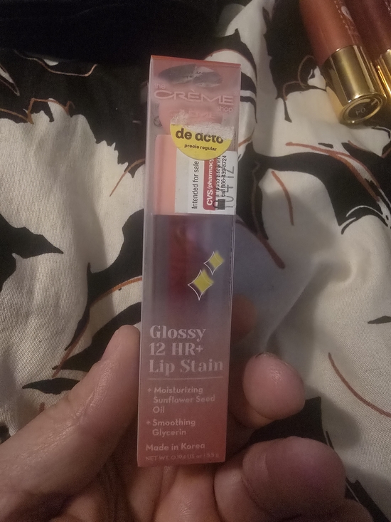 Other - Glossy 12 HR+ Lip Stain — Peachy Pink
